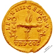 193AD Gold Aureus - Septimius Severus